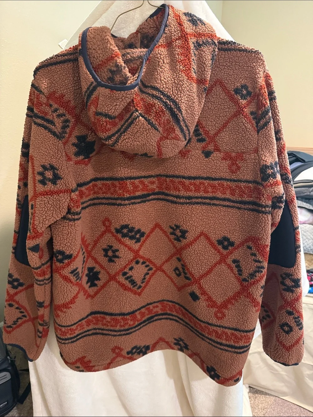 The North Face Men’s Aztec Sherpa Pullover Hoodie